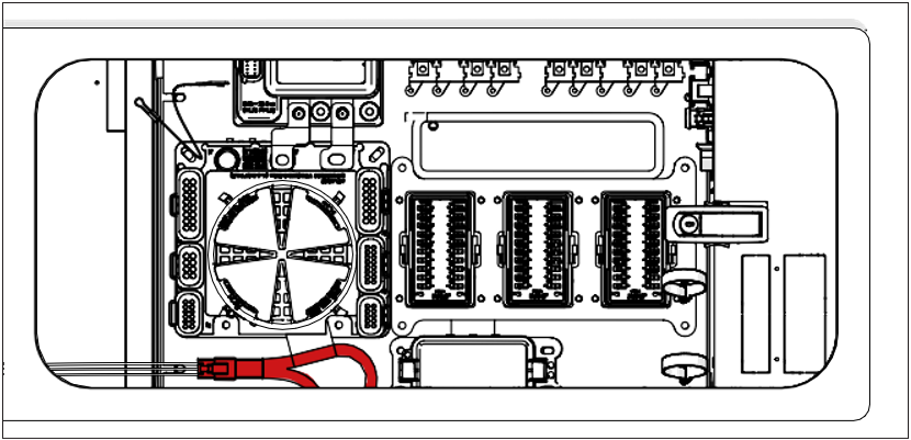 Figure 2 – LVDU compartment cut-loop.
