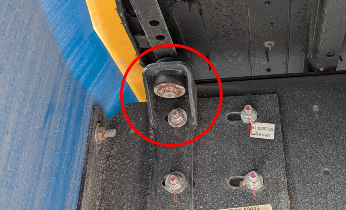 Figure 5- Rear body mount.