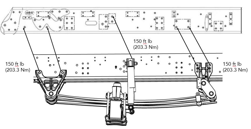 Figure 3 - Front suspension fasteners