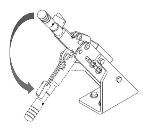 Figure 1 - Parking brake released position
